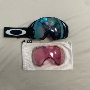 BNWOB Oakley Prizm Airbrake XL Snow Goggle with Extra Lens